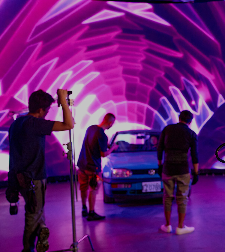 再現影像 x AUO LED虛擬攝影棚 世界級電影拍攝技術設備一站式服務