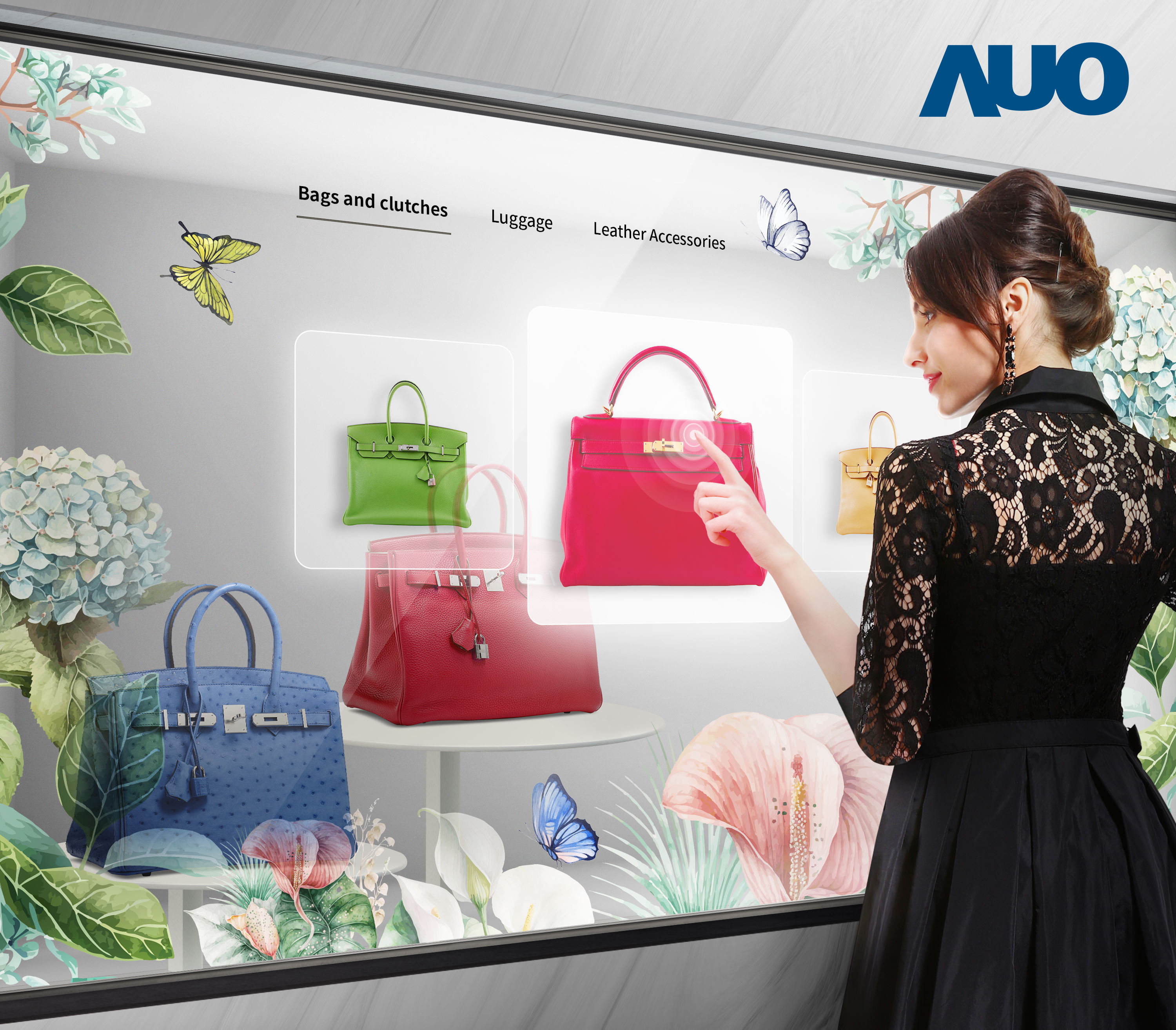 AUO&rsquo;s Transparent Micro LED display is an ultimate technology suited to a variety of applications including digital signage, commercial displays, corporate meeting rooms, residential interiors, and more.